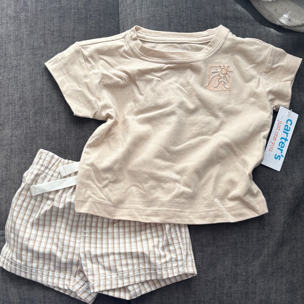 Carter's 3M Baby Set - Light Tan